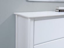 Load image into Gallery viewer, Bella 5PCE White King Single Storage Bedroom Suite – Hardwood Frame