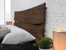 Load image into Gallery viewer, Cruz 4PCE Hardwood Queen Bedroom Suite - Rustic Walnut Finish