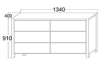 Load image into Gallery viewer, Bella 4PCE White Double Trundle Bedroom Suite – Hardwood Frames
