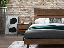 Load image into Gallery viewer, Cruz 4PCE Hardwood Queen Bedroom Suite - Rustic Walnut Finish